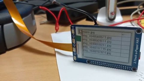 Raspberry Camera e-Paper