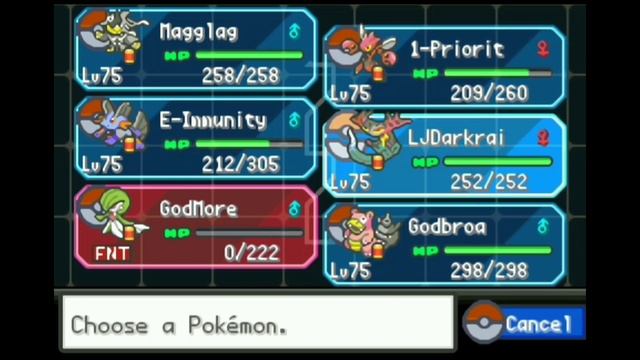 Pokémon Unbound 2.0.3.2 (True)Insane Mode - Vs Elite Four + "Champion"