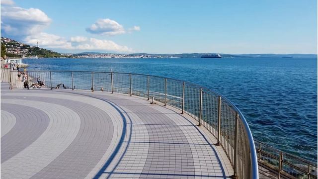 Trieste Beaches in Italy - Barcola Beach