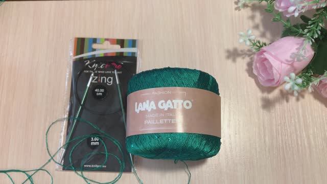 "PAILLETTES" от LANA GATTO! Что за пряжа и как с ней работать? Делюсь своим опытом