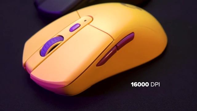 DAREU GAMING MOUSE A918 Yellow l Wireless Gaming Mouse
