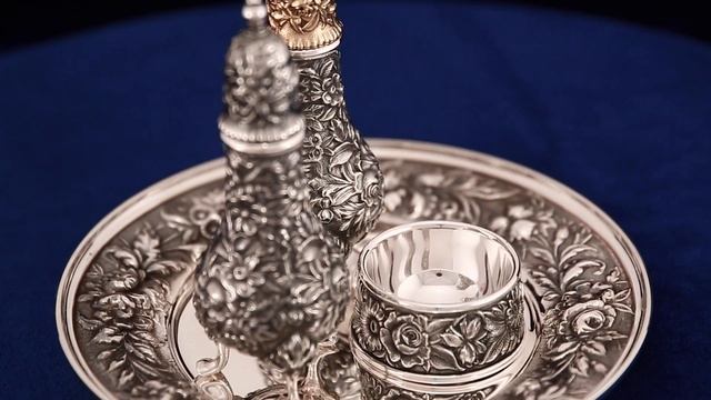 Серебряный комплект S. Kirk & Son Sterling 4 Pieces Set