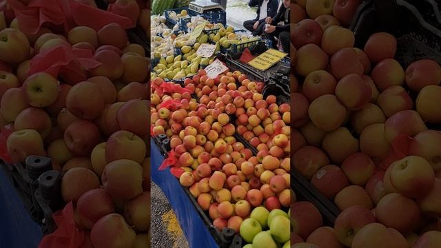 цены на рынке Турции 24.04.2025 рынок по четвергам в районе Тосмур. Цены на базаре в Алании #фрукты