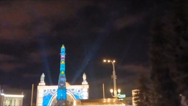 ВДНХ в огнях