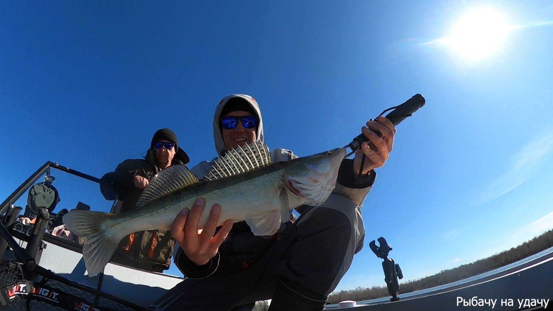 Рыбалка с лодки ORIONBOAT 49 Fish. Ловим судака и щуку. А так же миграция лосей)
