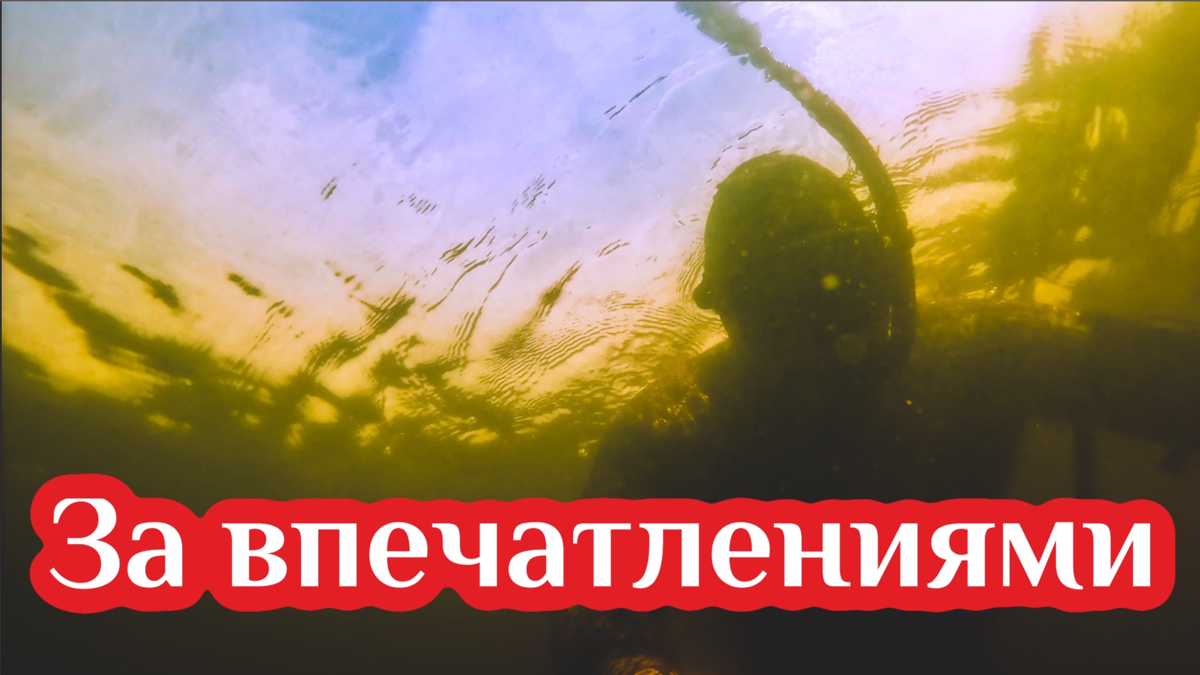В нерестовый запрет под воду. Невероятная красота