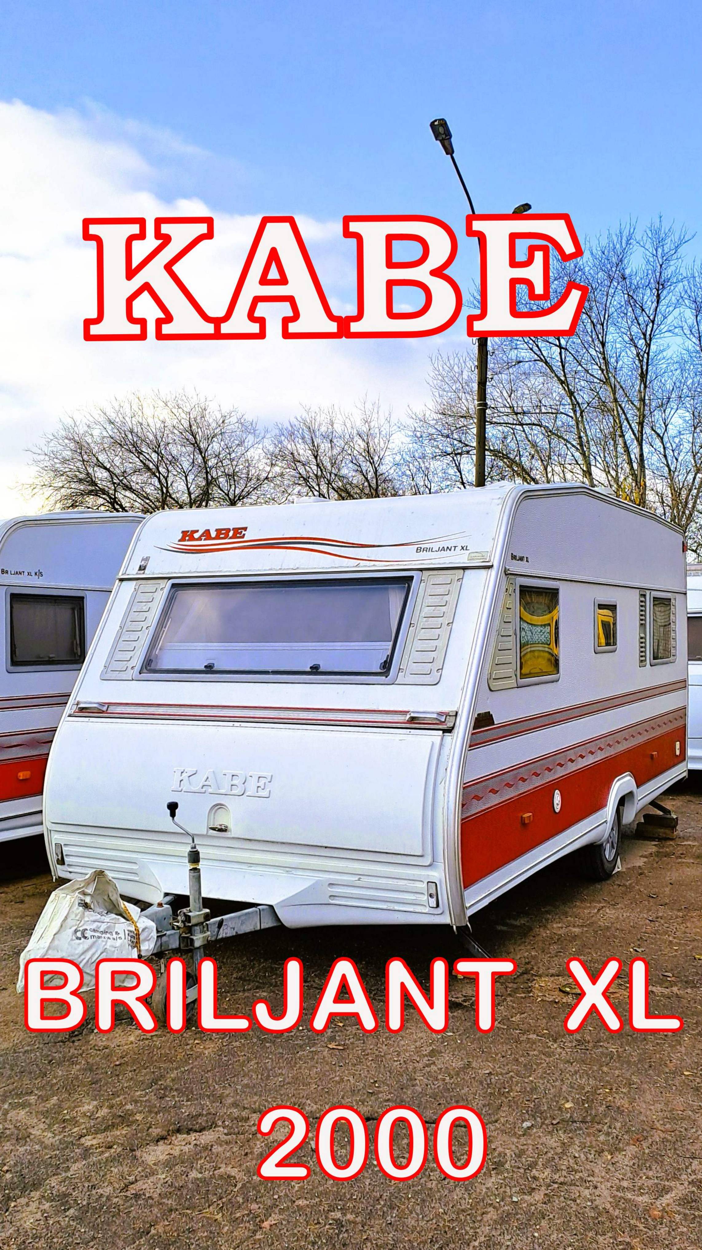 KABE Briljant XL 2000 года - великолепный, компактный караван для путешествий и комфортного отдыха.