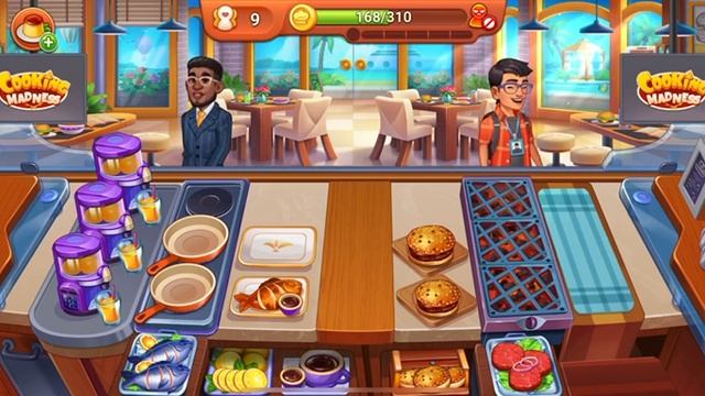 Cooking Madness - Kitchen Frenzy часть #4, прохожу компанию! Уровень 25-1