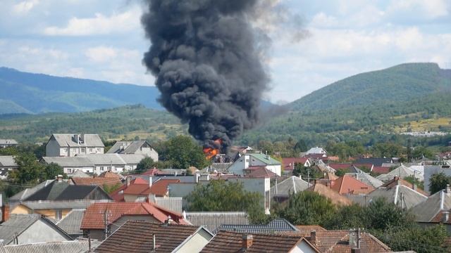 Пожежа у Сваляві