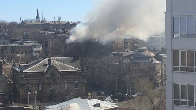 Пожар, Одесса 31.03.2017