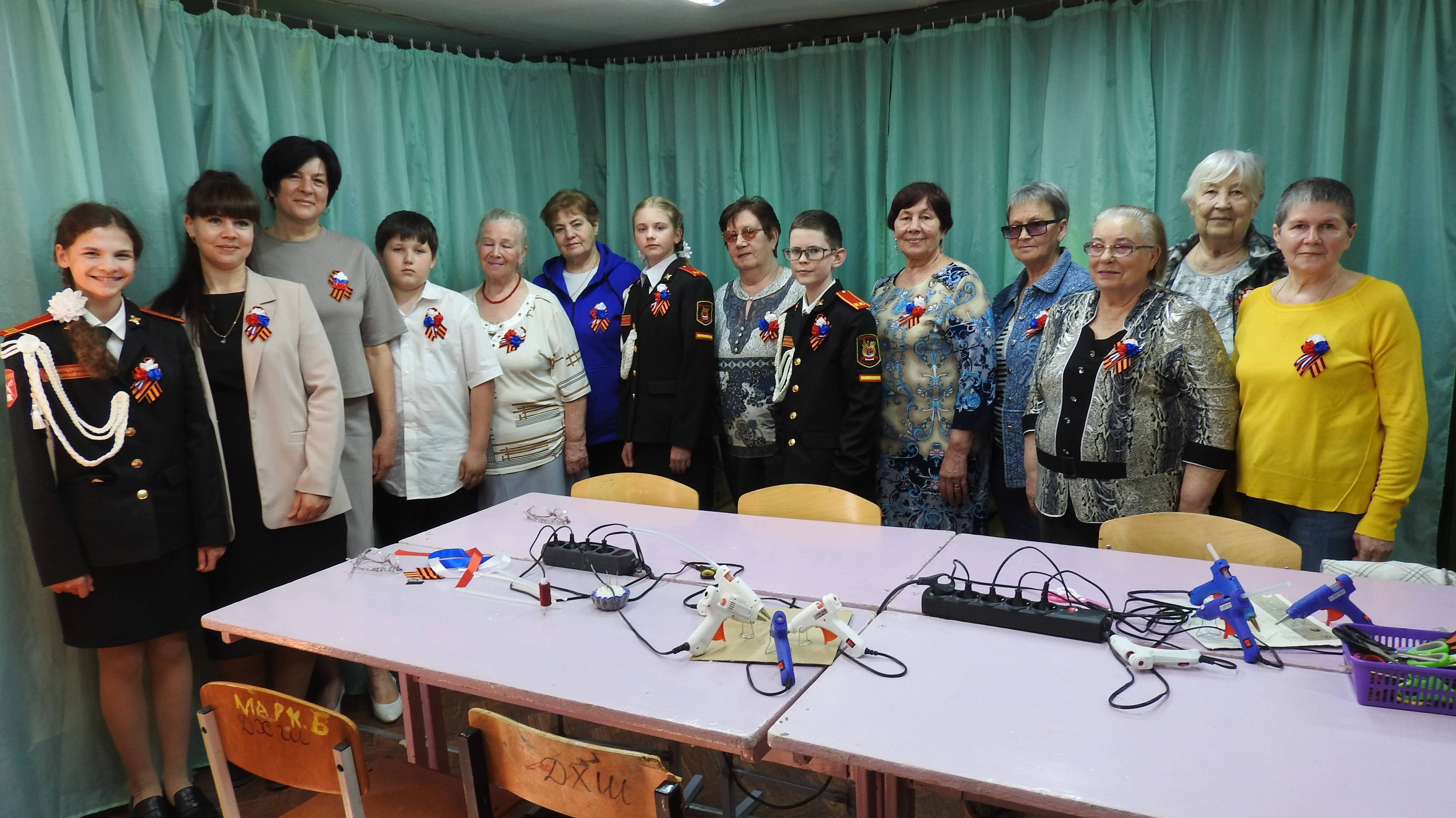 Библионочь -2025 г , Мероприятие, посвященное 80-летию Победы в ВОВ . - Кантауровская библиотека