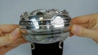 Серебряная сахарница «Грация» 77-17