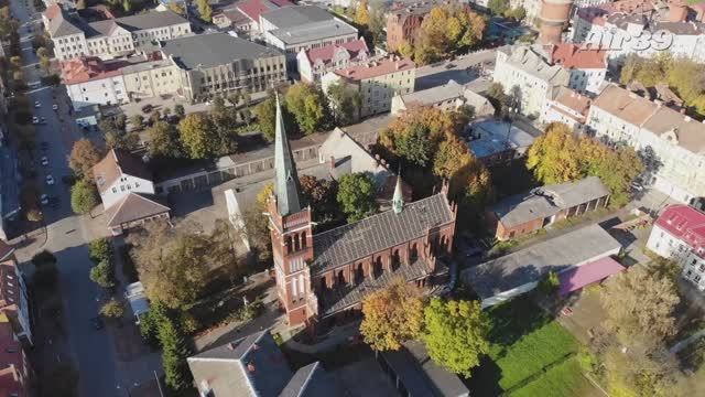 Черняховск аэросъемка. Экскурсии по Калининградской области