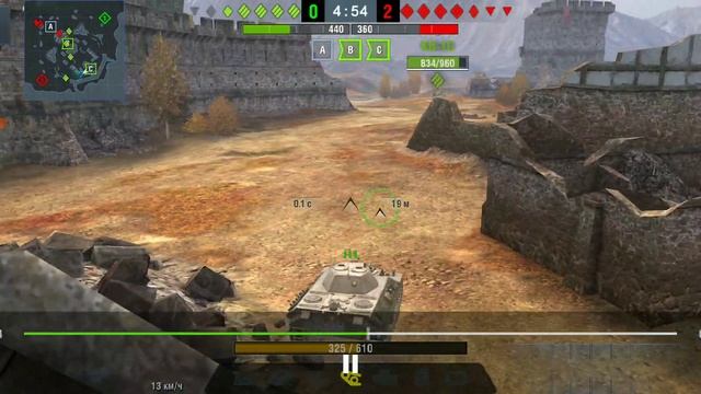 WOTB. VK 16.02 Leopard. Форт