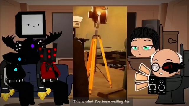 TITANS - Skibidi Toilet React to Skibidi Multiverse BLOOPERS 037 (Part 6) | Gacha React