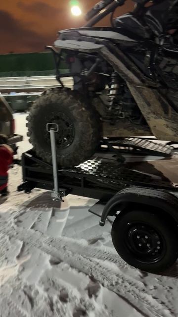 НИВА БРОНТО «ЛЕС» тянет братишку MAVERICK XRS TURBO RR