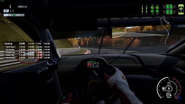 Project cars 2 BMW M6 GTLM hot lap 6:31.120