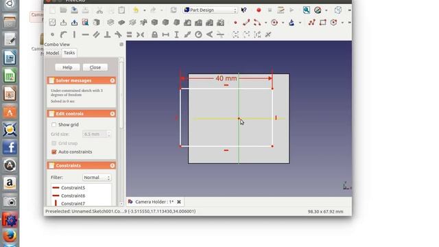 150831 0602 FreeCAD GoPro Case