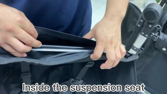 JXB Stroller Wagon---Suspension Seats Inside (4 Seater Luxe)