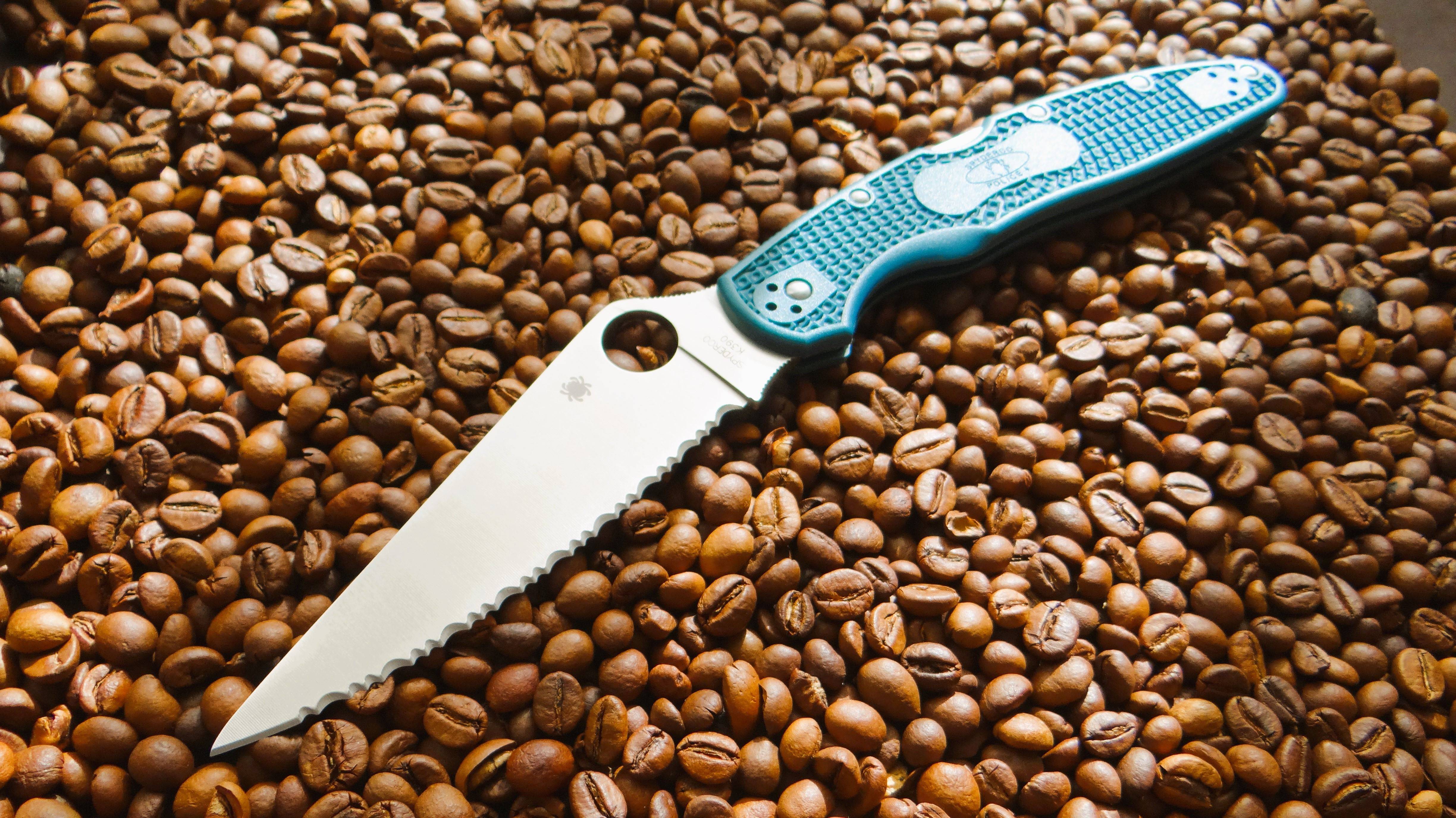 СЕРРЕЙТОР это ЖЕСТЬ! Spyderco Police Lightweight K390 #edc #tactical #knife #unboxing #edcknife