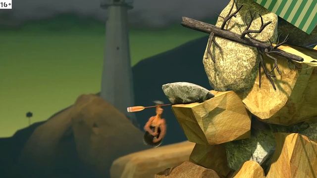 Getting Over It with Bennett Foddy - очередной платформер