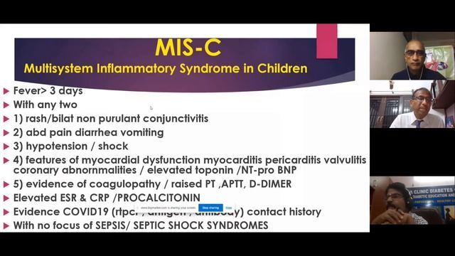 Club Pulmonale Dindigul CME- 089 Pearl's on Pediatric COVID from CEC  Dr.Neminathan Pediatrician Cb