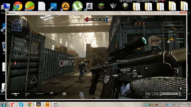 играем в варфейс с M4 CQB