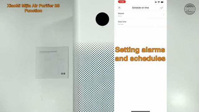 Function Xiaomi Mijia Air Purifier 2S in Malaysia