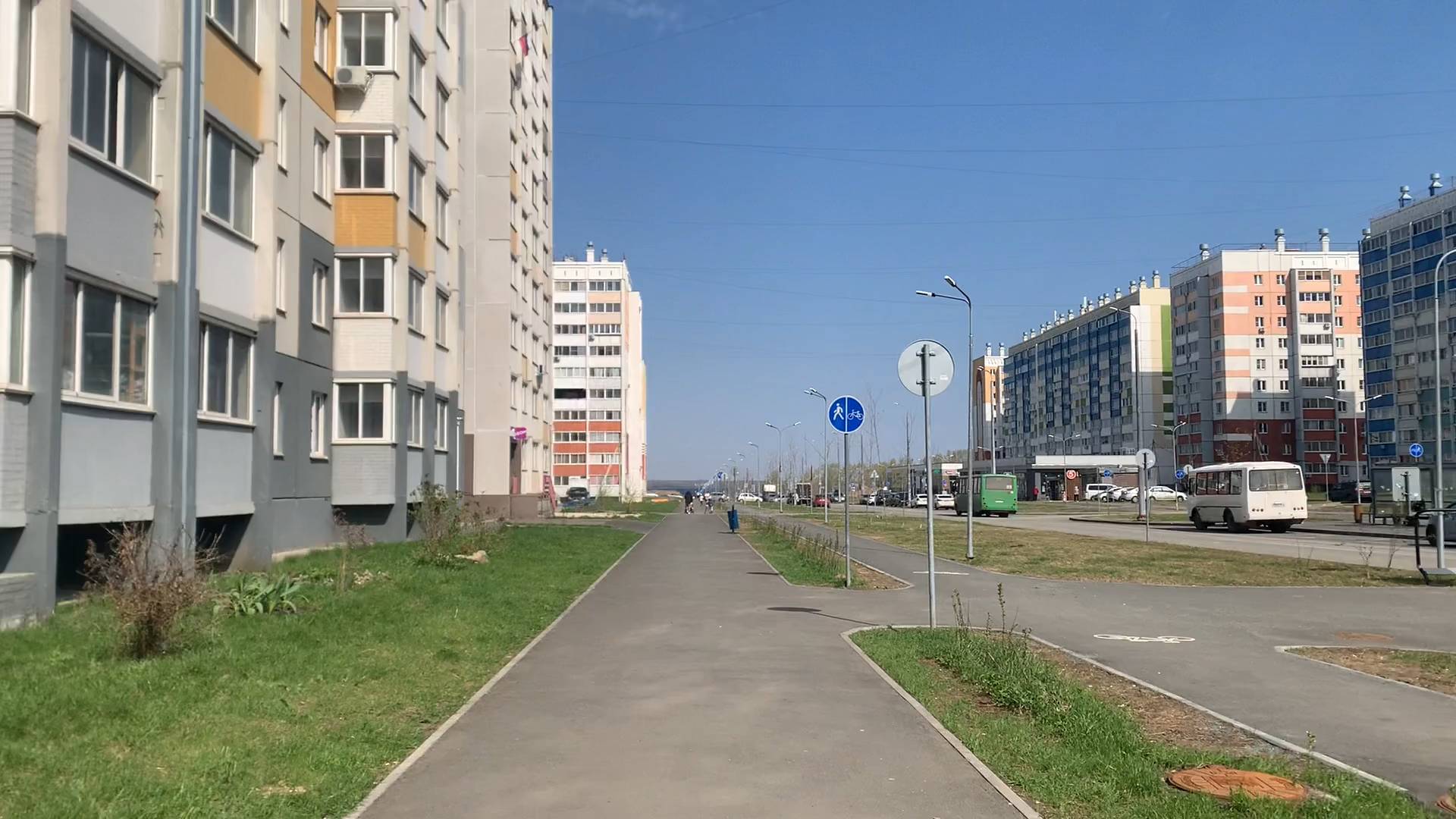 [Екатерина] Прогулка по городу Челябинск, мкр. Чурилово