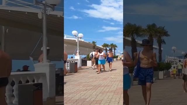 Сочи Лазаревское набережная
