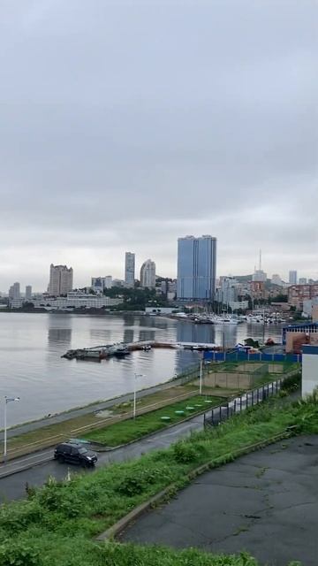 Утро. Пляж МГУ им. Невельского во Владивостоке