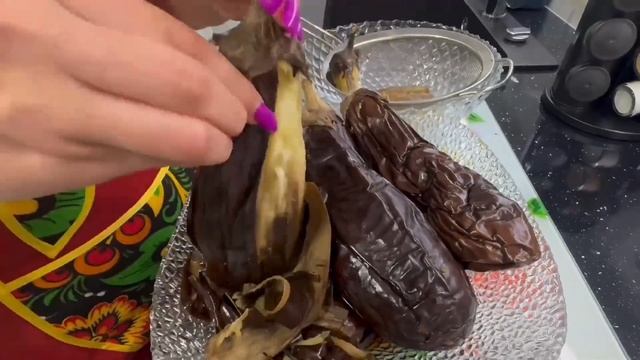 Шикарный рецепт из баклажанов(salata de vinete) Eggplant salad