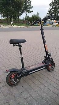 ОБЗОР ЛИТАЯ безкамерная покрышка на электросамокате Kugoo Max Speed ♥