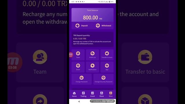 TRON.AF🥇TRX mining to easily earn trx at home, daily stable income and regular continuous income