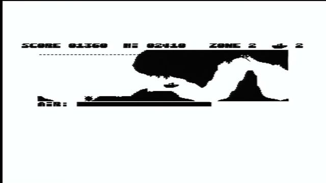 Playing Zedragon II on Timex/Sinclair 1000
