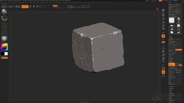 Creating a Medieval Castle in Unreal Engine 5 - 06 - Sculpting in ZBrush
