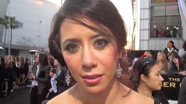 Tara Macken at THE HUNGER GAMES Premiere!