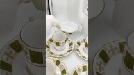 Харизматичный, кофейный гарнитур от мануфактуры "Spode", Англия, 1960-е года.