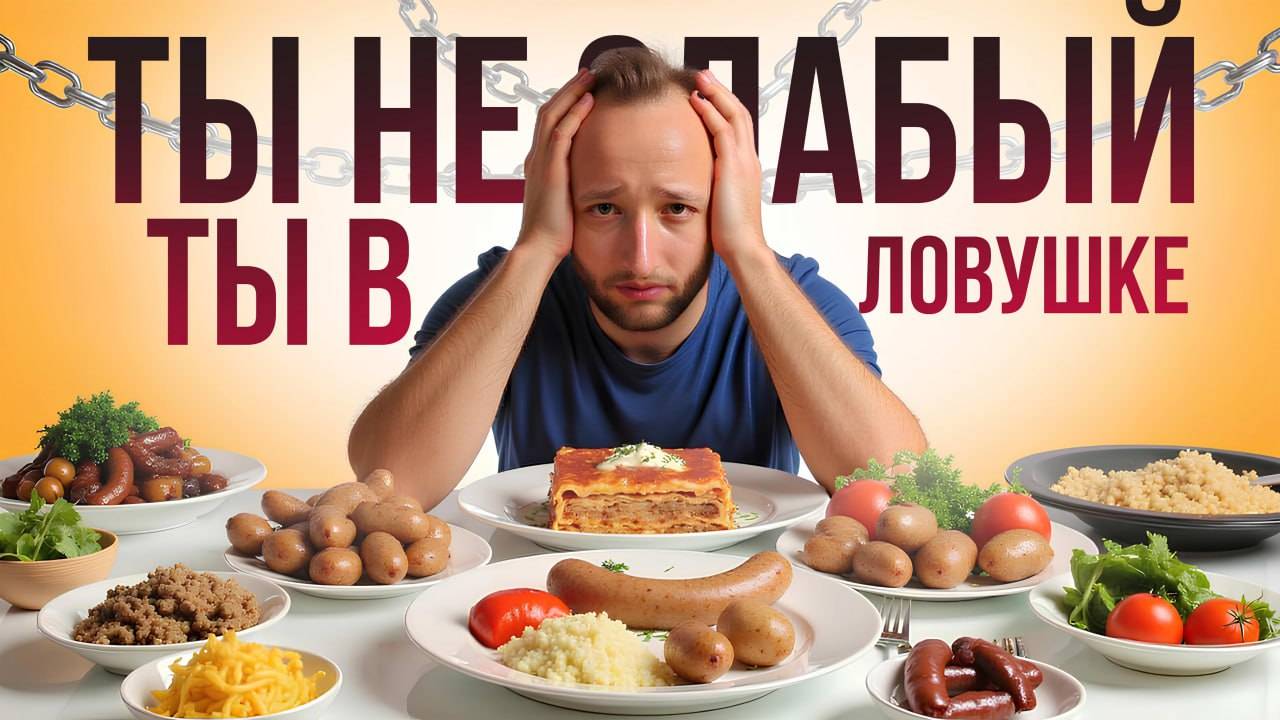 Ты переедаешь не из-за слабости. Причина глубже.