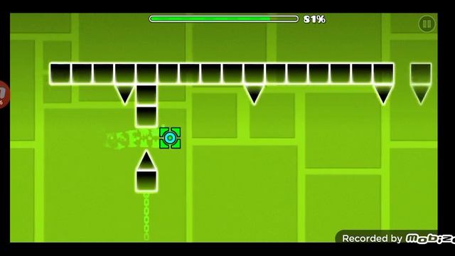Играю в Geometry Dash очень сложно! бомблю от уровней
