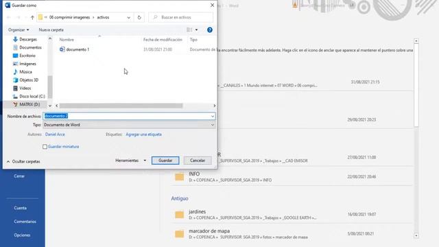 🔵 Comprimir archivos WORD reduciendo peso de imágenes 🔩 Fácil | 2021 ✔️