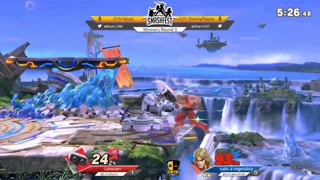 Curtin Esports Smashfest 23/06/2021 SSBU Winner's Round 3 - Ken (Cale, A Veg) Vs. R.O.B. (LoneZen)