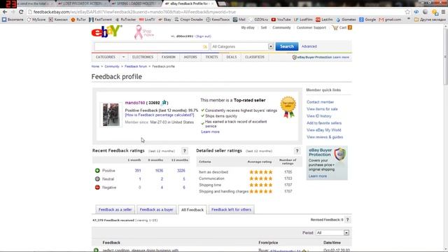 О покупках на Ebay