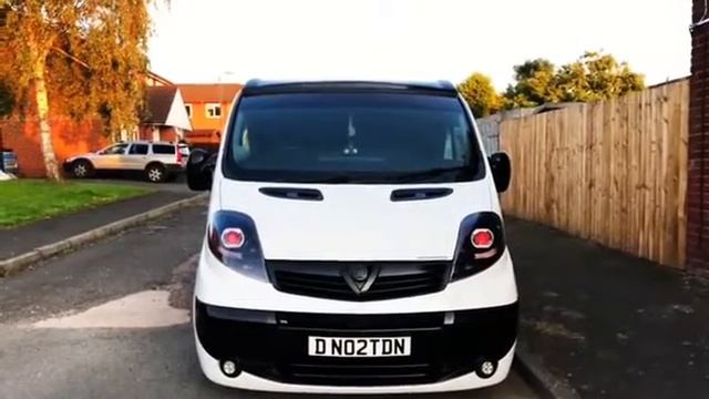 Vivaro custom headlights fitted onto remote start