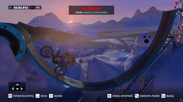 Trials Rising, "BBSA MerryXmas", Новогодняя Зимняя Снежная трасса, NewPCXNG-2023..*****