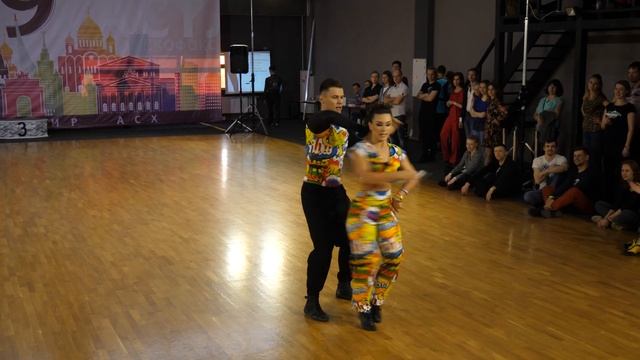 Чемпионат Москвы 2019 A-класс Final Fast Роман Самохвалов –  Галина Дидора