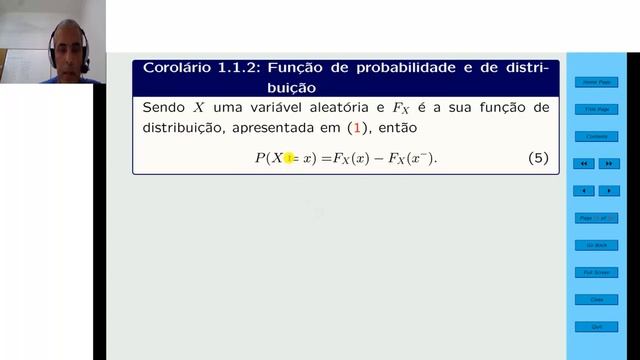Probabilidades: Capítulo 3, Parte 07: Variáveis Aleatórias - Função de Distribuição