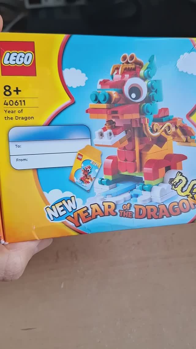 #lego 40611 #yearofthedragon #artandbricks #лего #дракон #конструктор #годдракона #2025 #дракончик