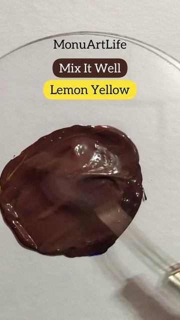 Dark Coffee Brown | Color Mixing Tutorial |MonuArtLife| #painting #YTSHORTS #Shorts #trending #tren