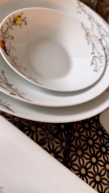 Райские птички сервиз